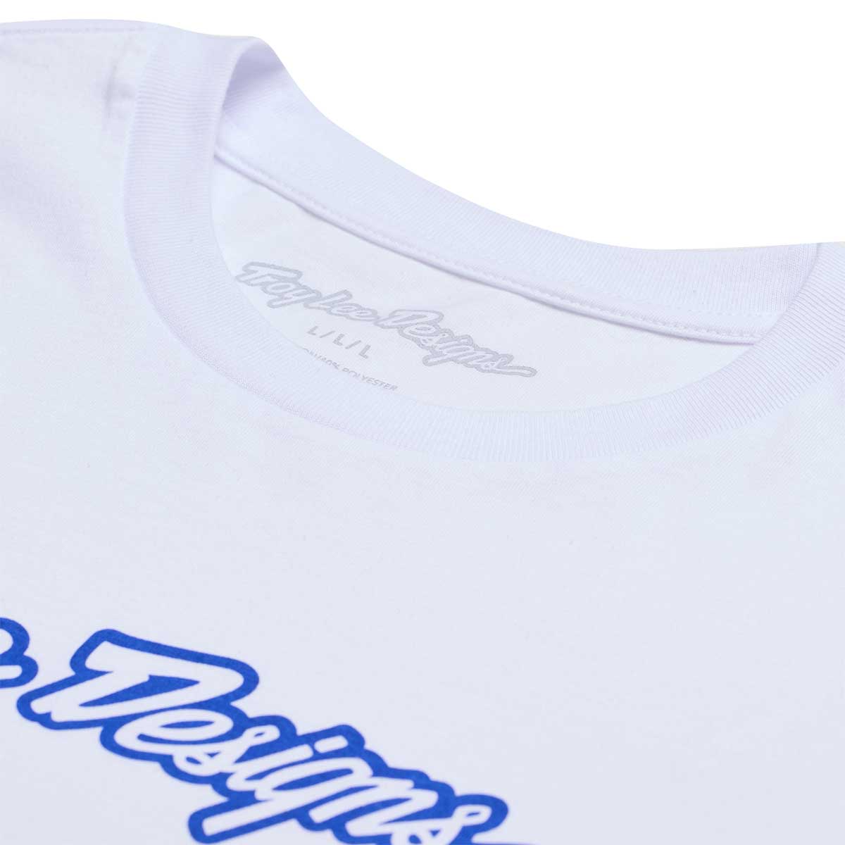 Troy Lee Designs Short Sleeve Tee Men's in Signature White